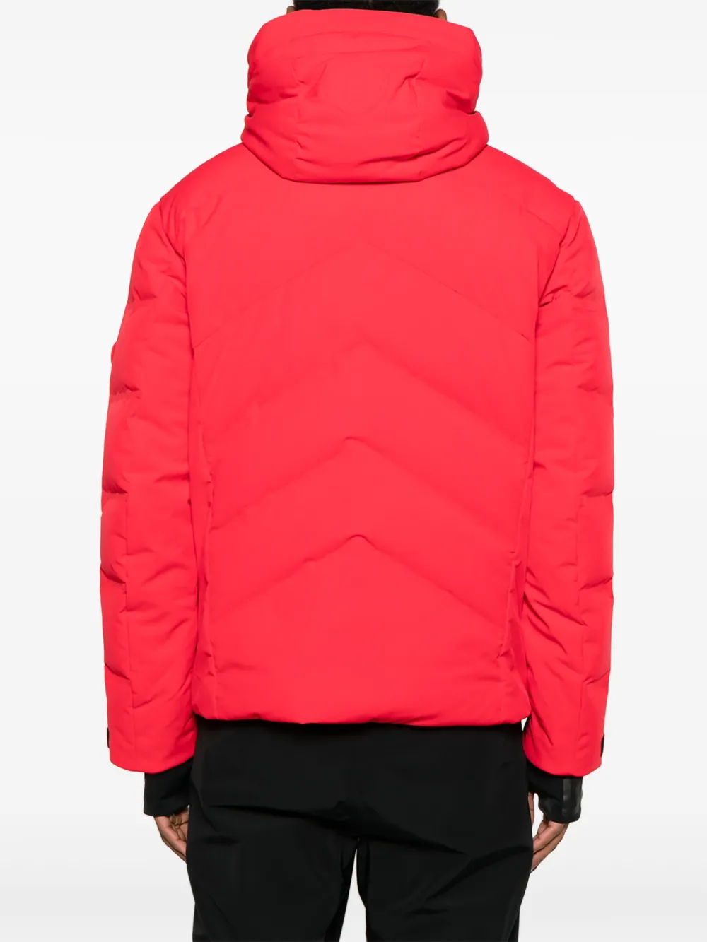 BOGNER Jervis-D gewatteerd ski-jack met capuchon Rood