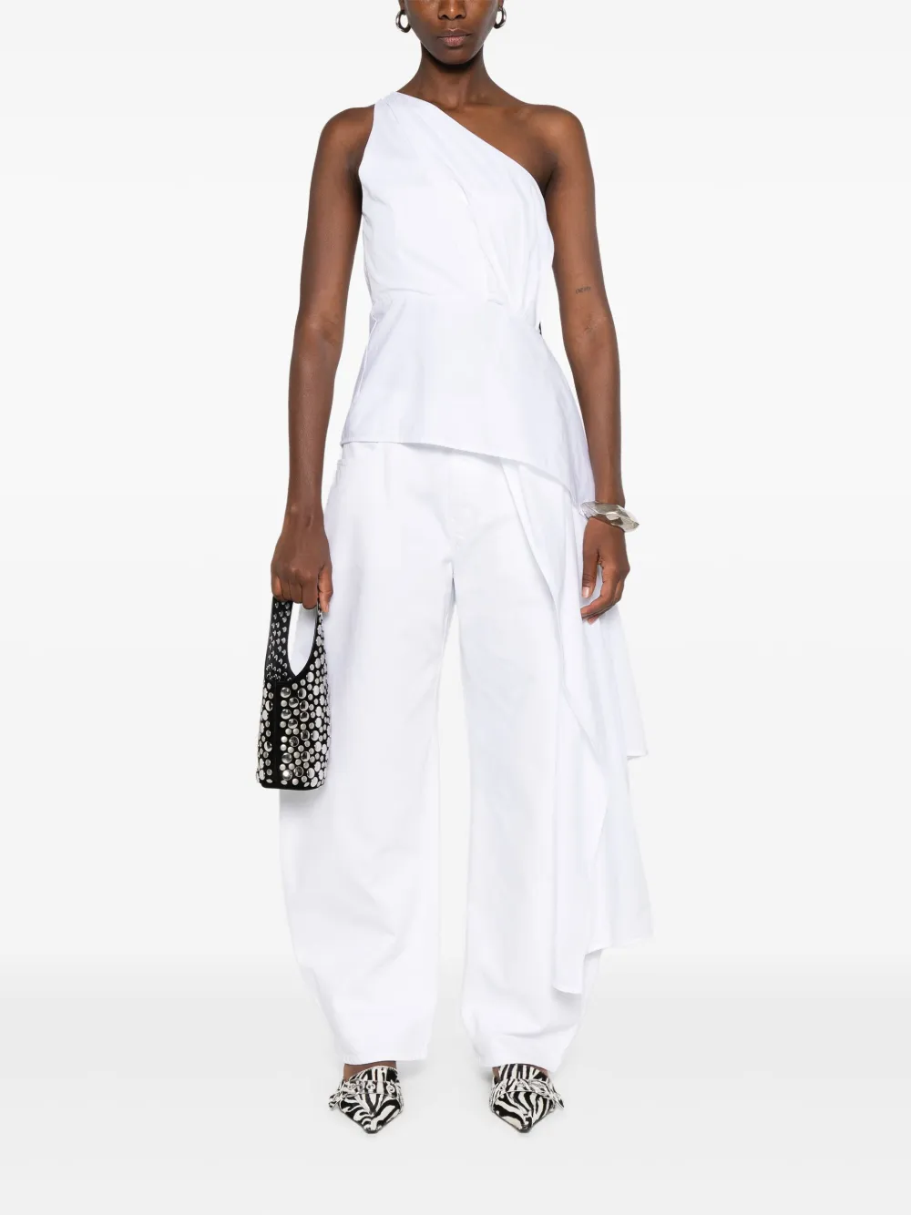Alaïa cotton jeans | Tapered Jeans | Image 2