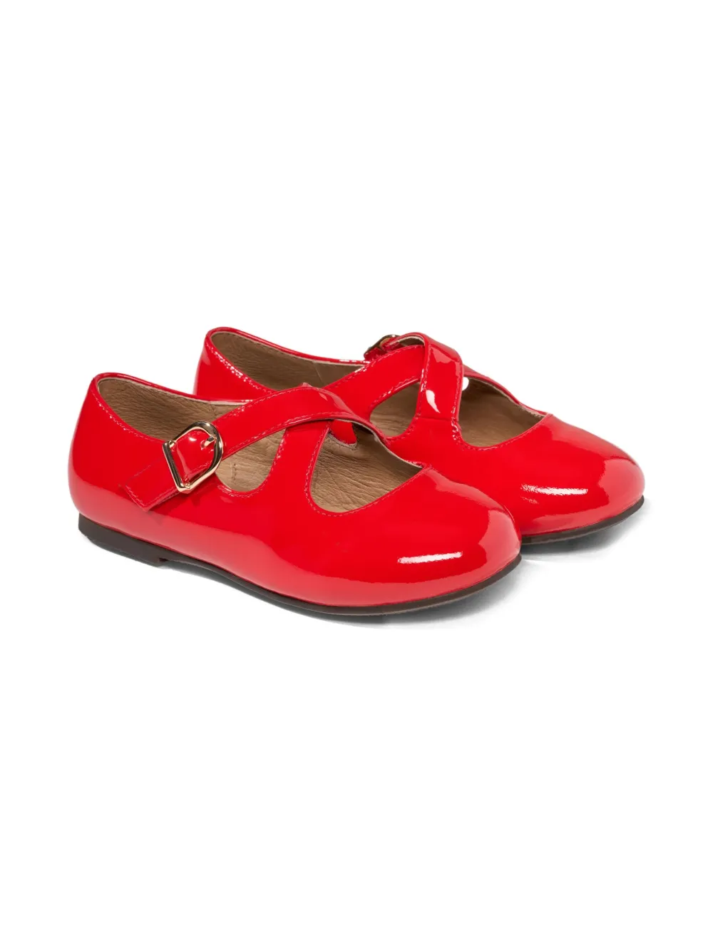 Age of Innocence Demi ballet flats Red