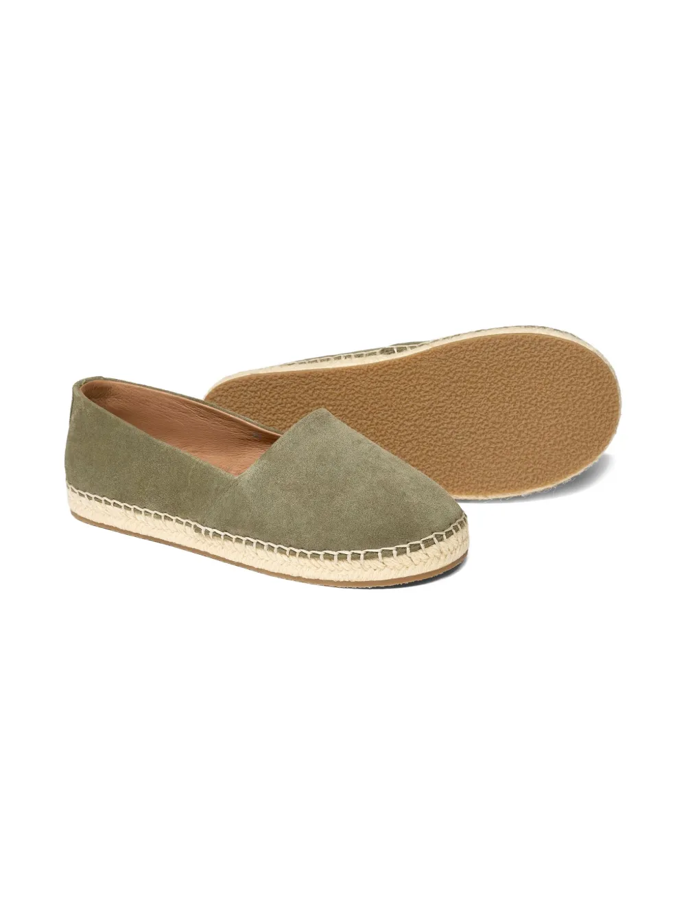 Age of Innocence suede espadrilles Green
