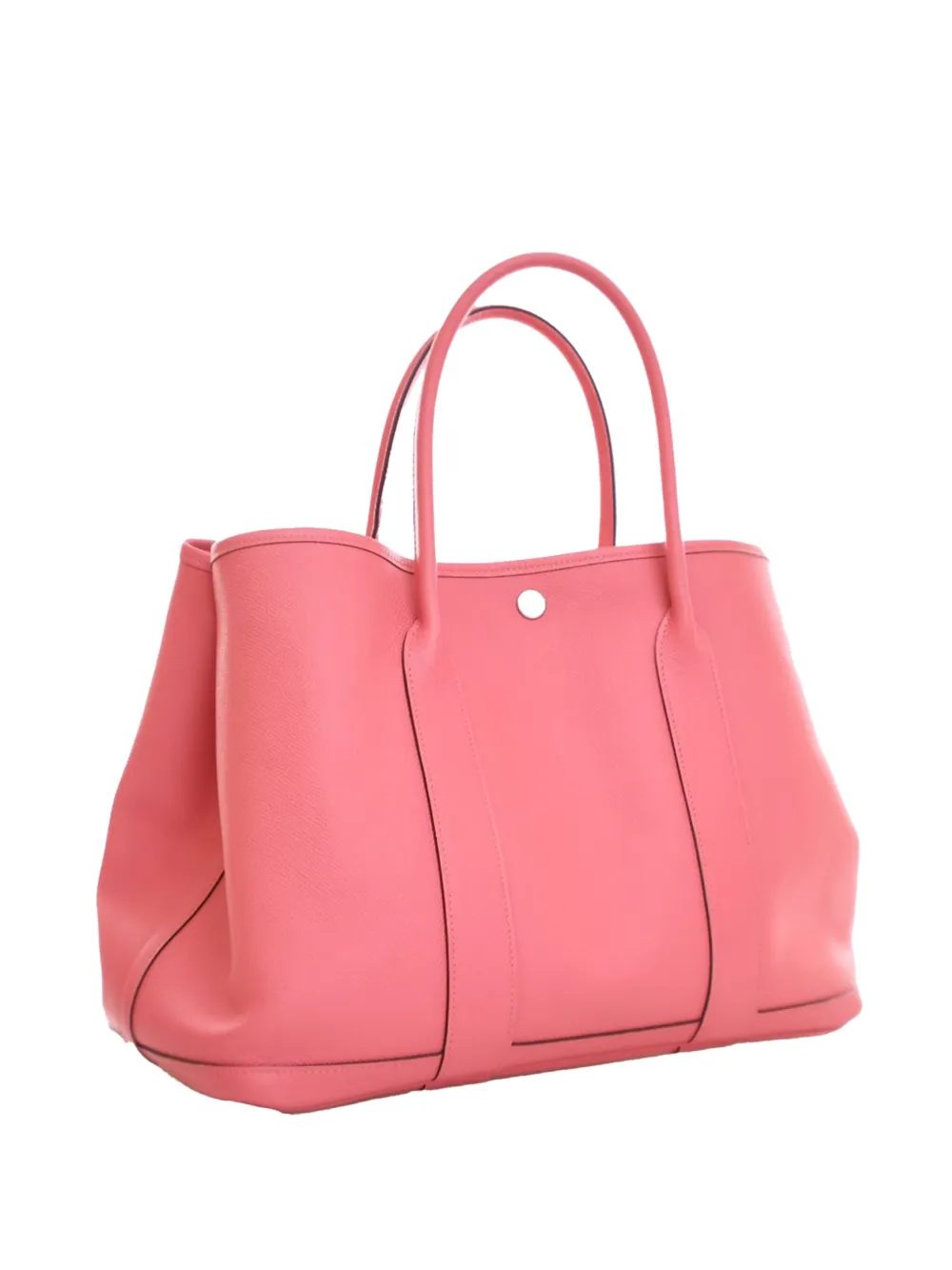 Pre-owned Hermes 2016 Epsom Garden Party 36 Tote Bag In Pink