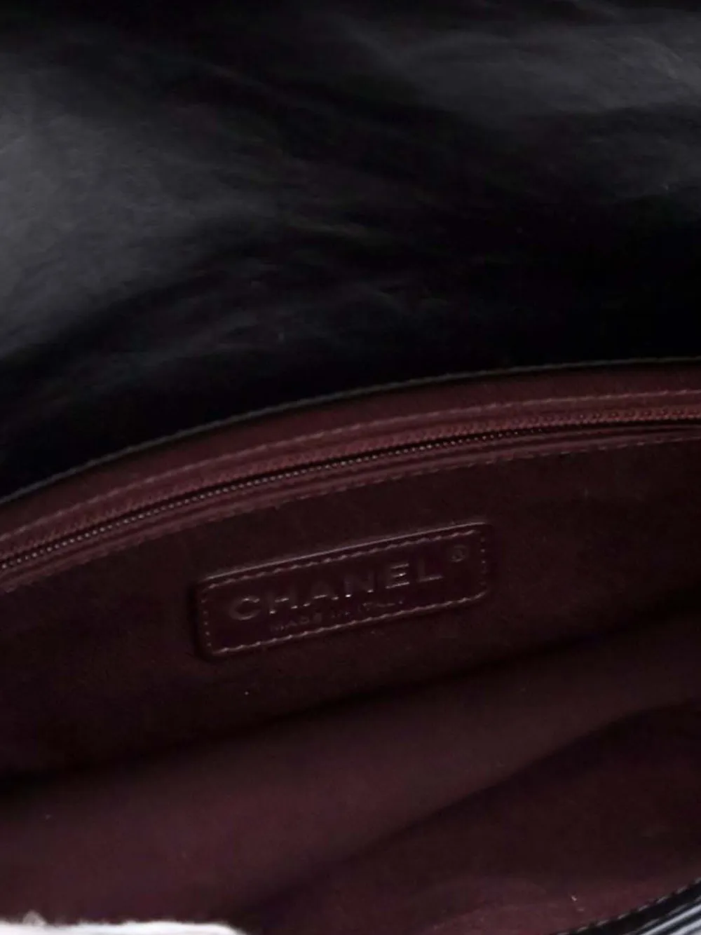 Pre-owned Chanel 2012 Quilted Aged Calfskin Cc Square Flap Crossbody Bag