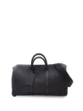 Louis Vuitton Pre-Owned 2021-2024 Aerogram Keepall Bandouliere 40 travel bag - Black