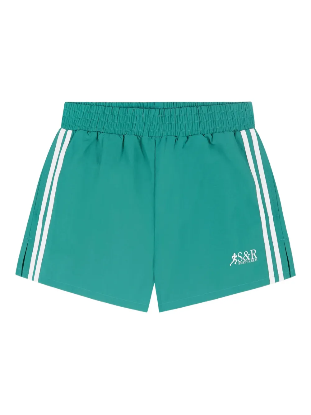 stripe-detail shorts