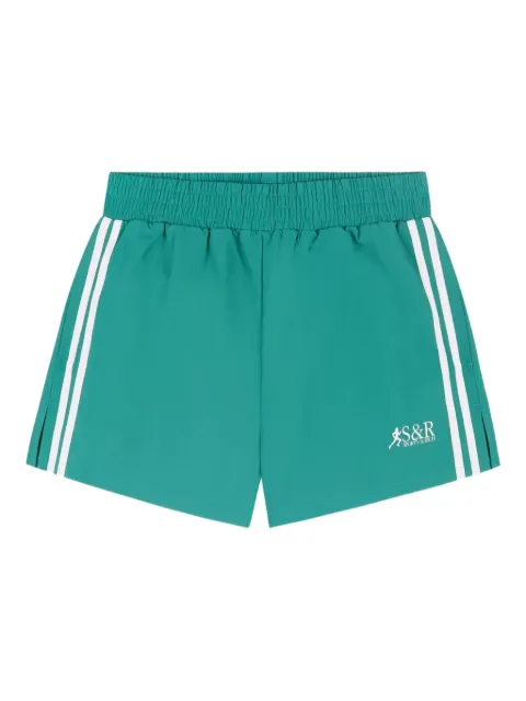 Sporty & Rich stripe-detail shorts