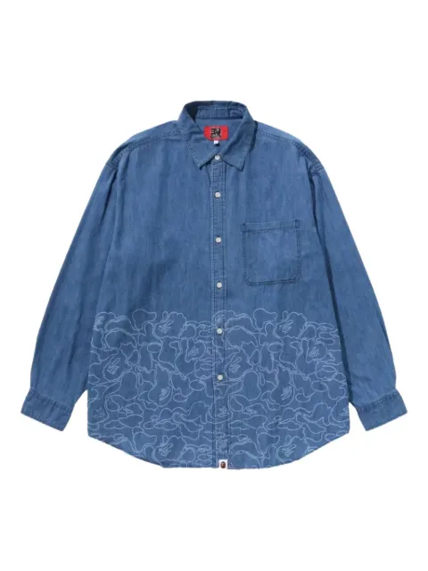 A BATHING APE® 30th Anniversary denim shirt