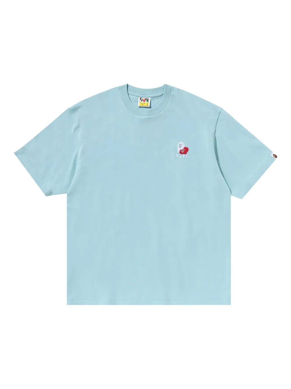 A BATHING APE® Ape Head 2 Point T-shirt | Blue | Image 1