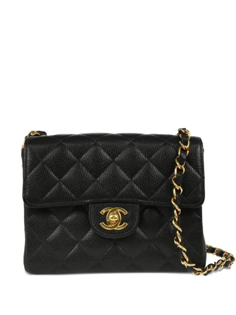 CHANEL Pre-Owned 2005 mini Classic Square Flap 17 shoulder bag