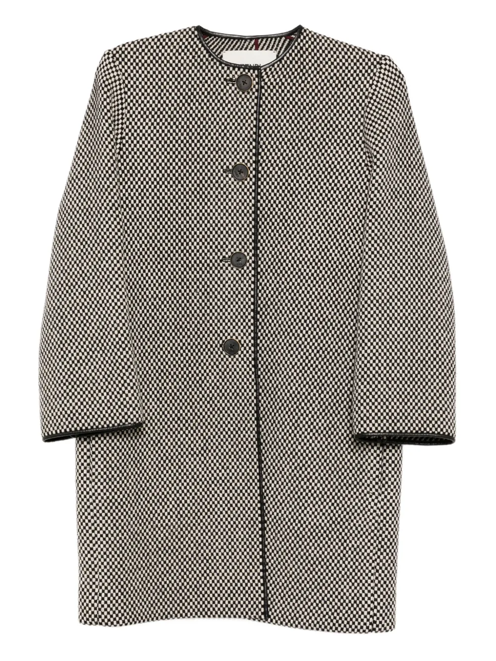 Fendi Pre-Owned 2010s long sleeve coat | Black | Image 1