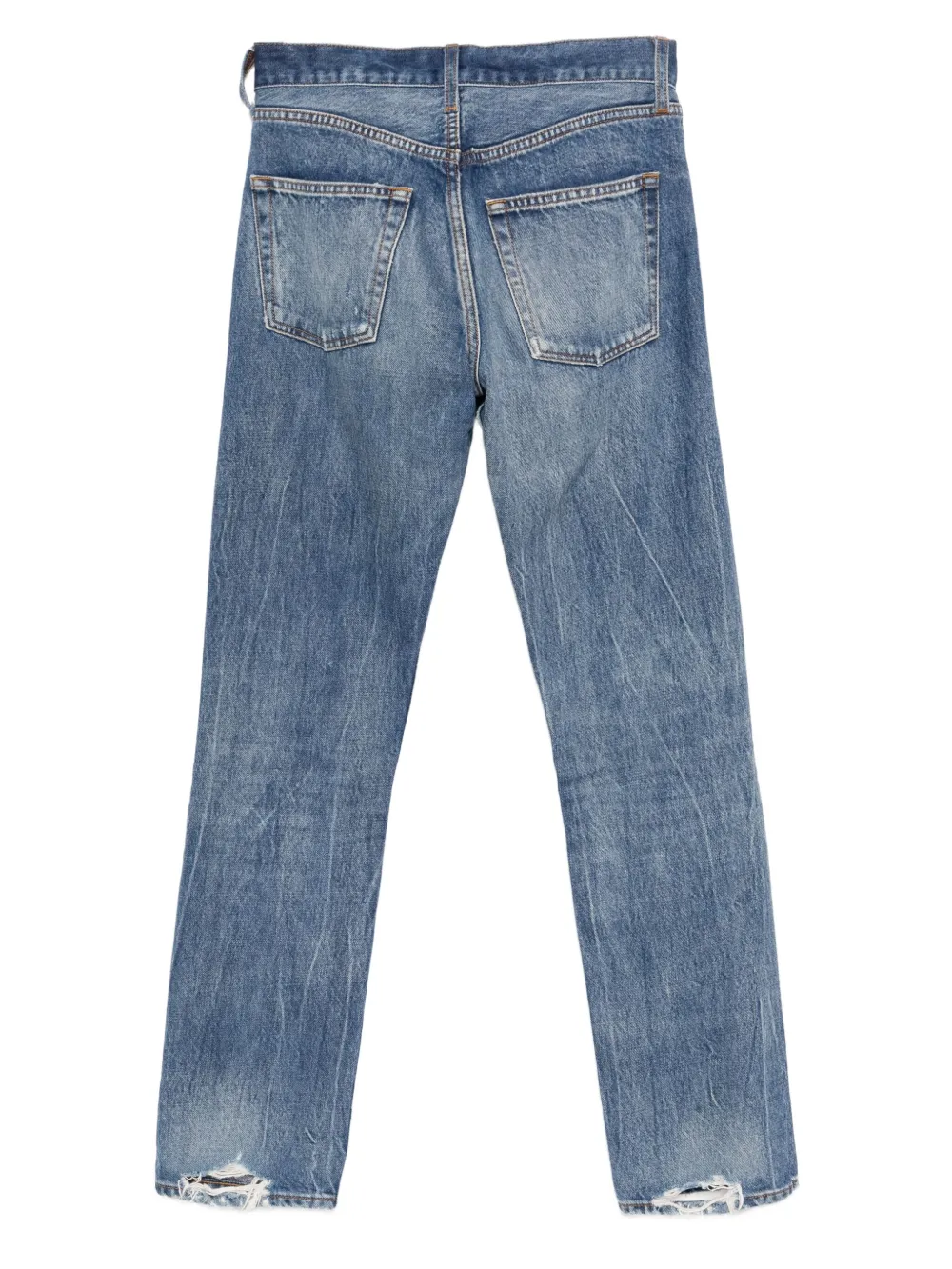 Balenciaga Pre-Owned 2017 denim broek - Blauw