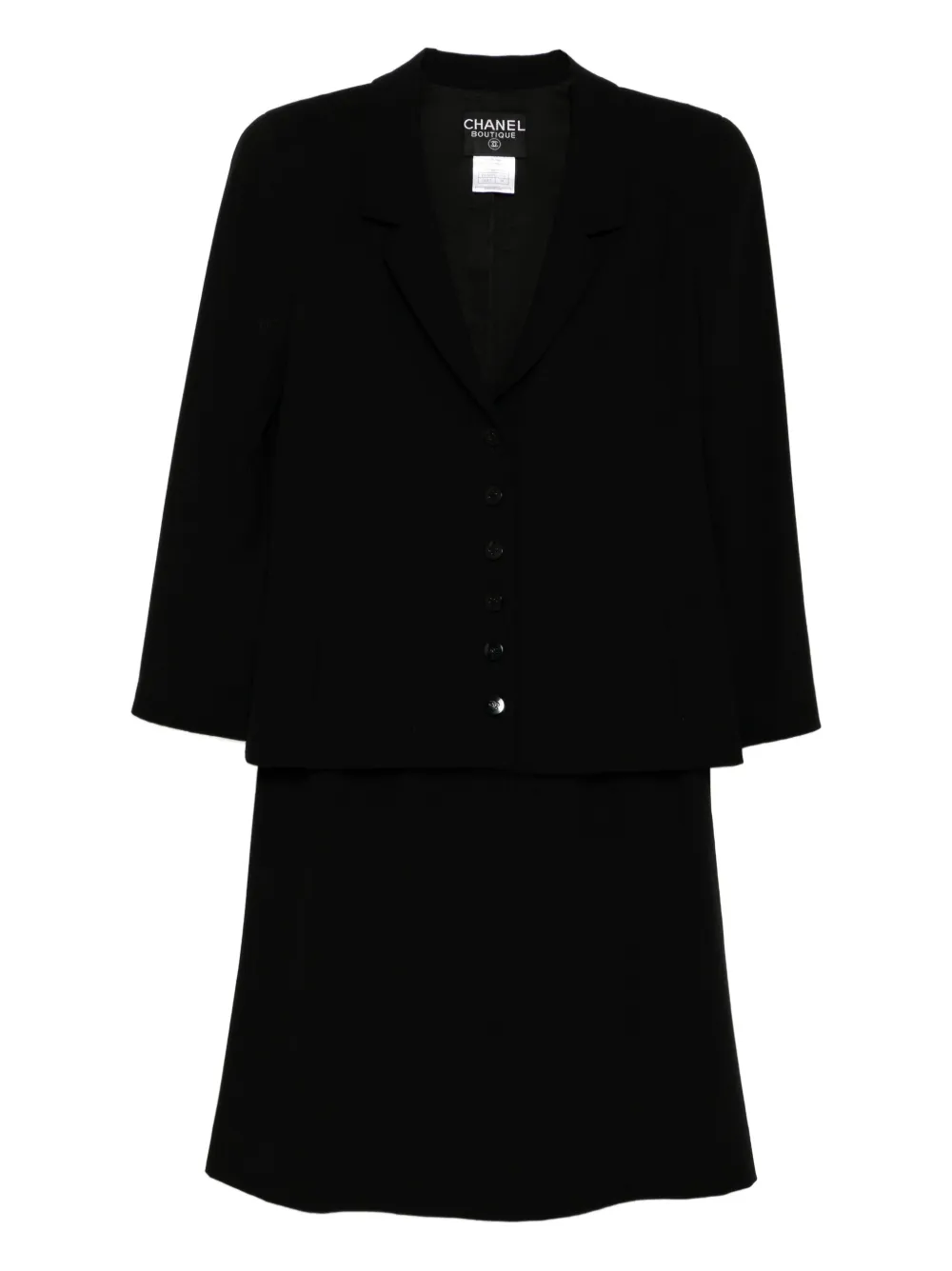 CHANEL Pre-Owned 1998 set-up suit | negro | Image 1