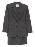 Burberry Pre-Owned 1990-2000s setup suit jacket skirt - Grey
