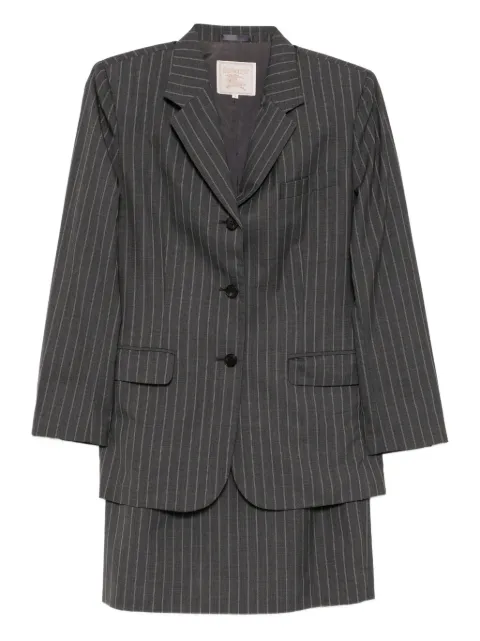 Burberry Pre-Owned 1990-2000s setup suit jacket skirt