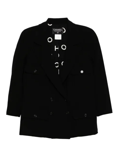 CHANEL Pre-Owned 1997 double-breasted blazer
