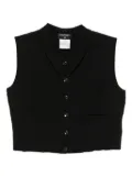 CHANEL Pre-Owned 1999 sleeveless vest - Black