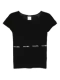 CHANEL Pre-Owned 2004 T-shirt - Black
