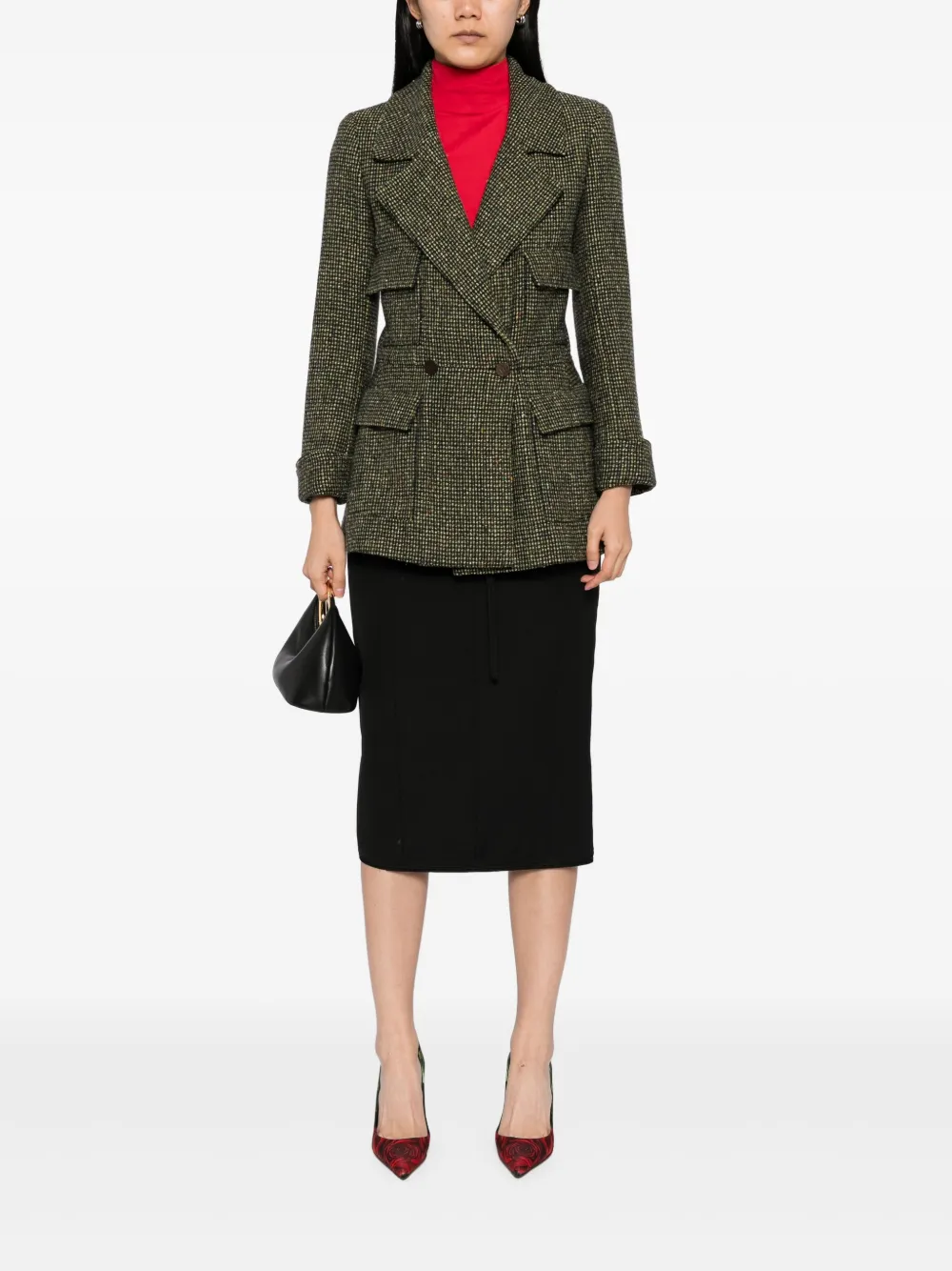 CHANEL Pre-Owned 2001 double breasted jacket | Image 2