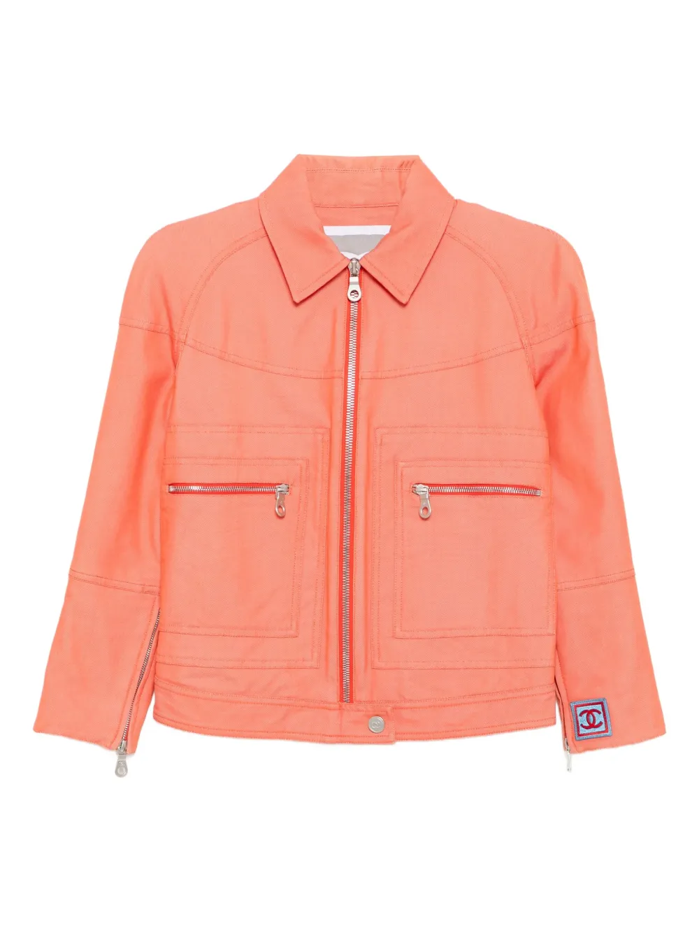 CHANEL Pre-Owned 2002 sport line jacket | Pink | Image 1