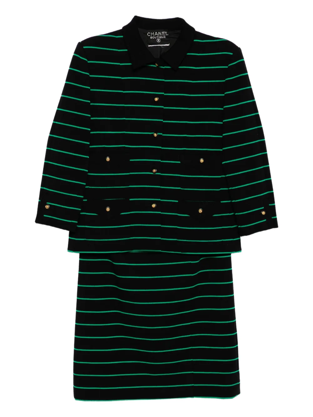 CHANEL Pre-Owned 1990-2000s set-up suit | Blue | Image 1