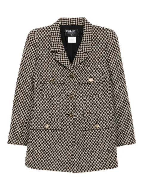 CHANEL Pre-Owned 1995 einreihige Jacke