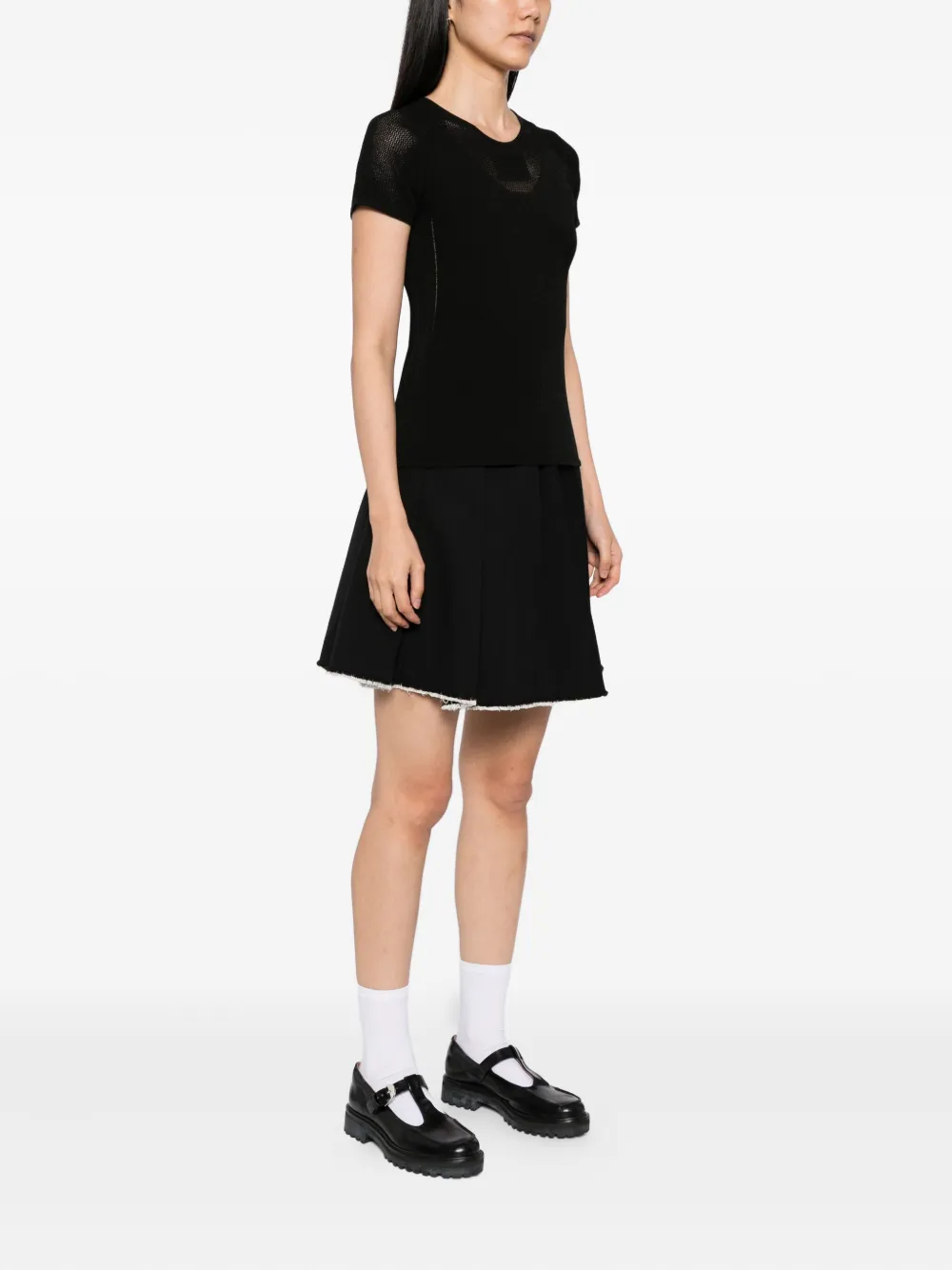 Pre-owned Chanel 2003 Mesh T-shirt