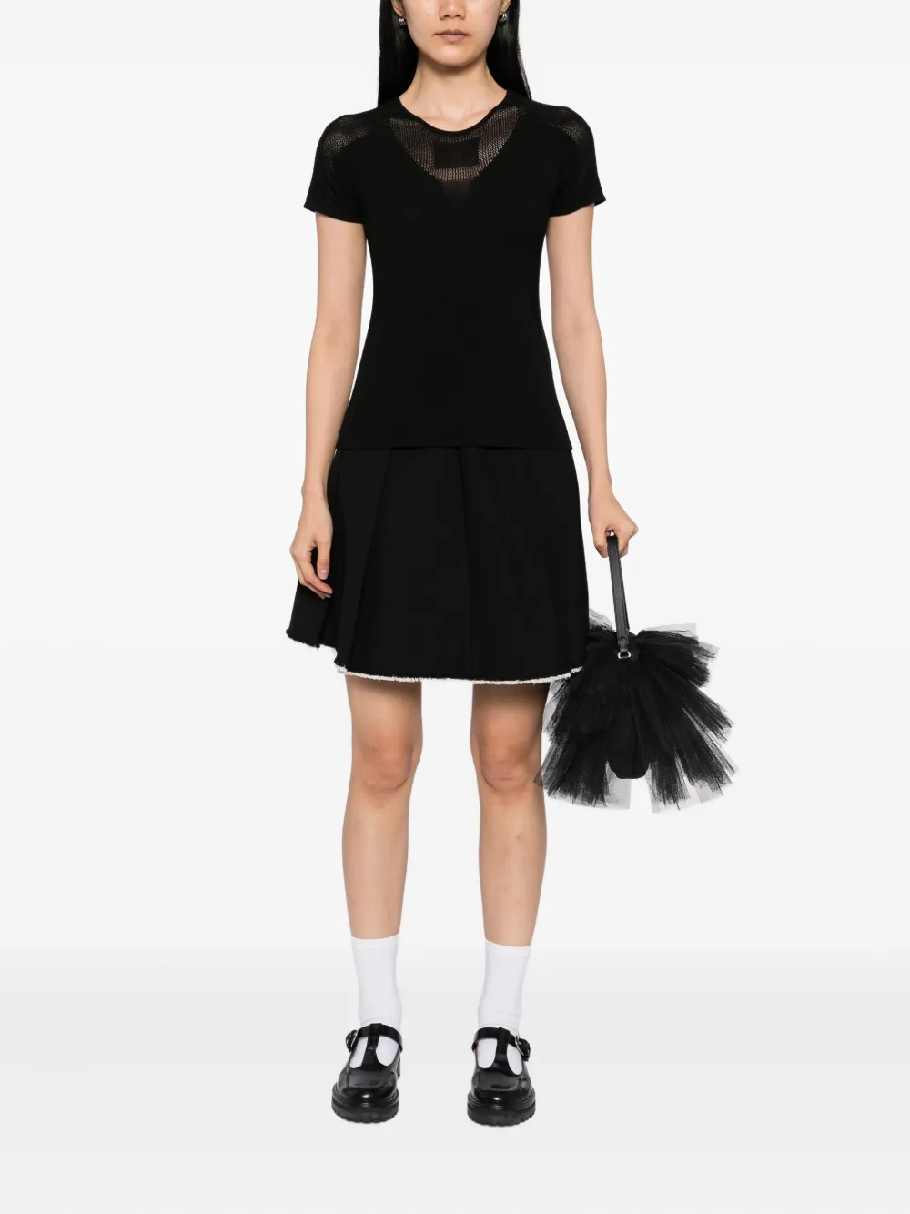 Pre-owned Chanel 2003 Mesh T-shirt