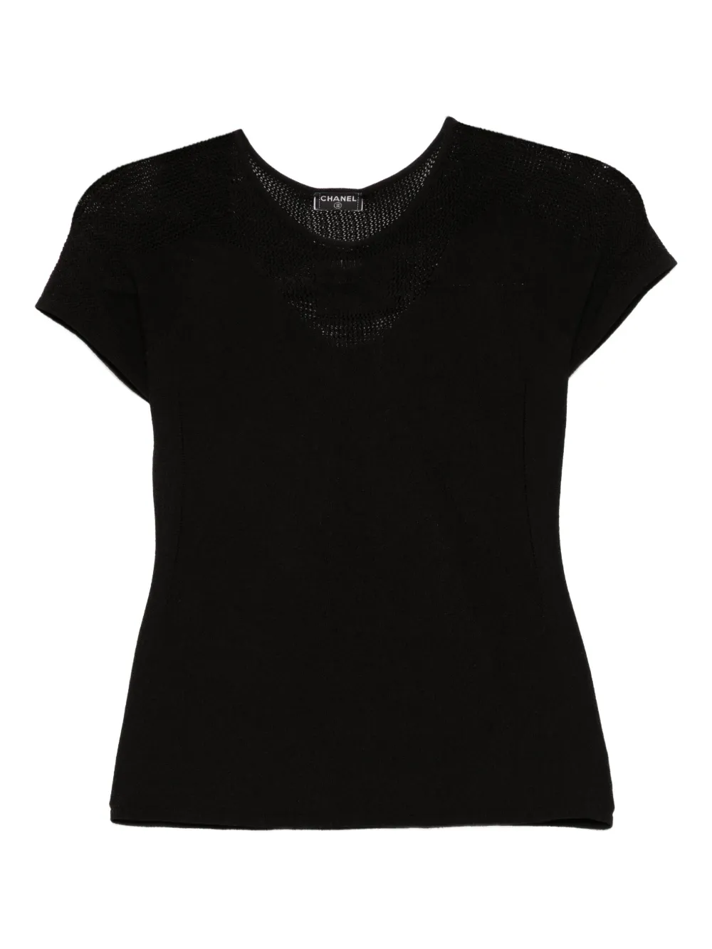 Pre-owned Chanel 2003 Mesh T-shirt