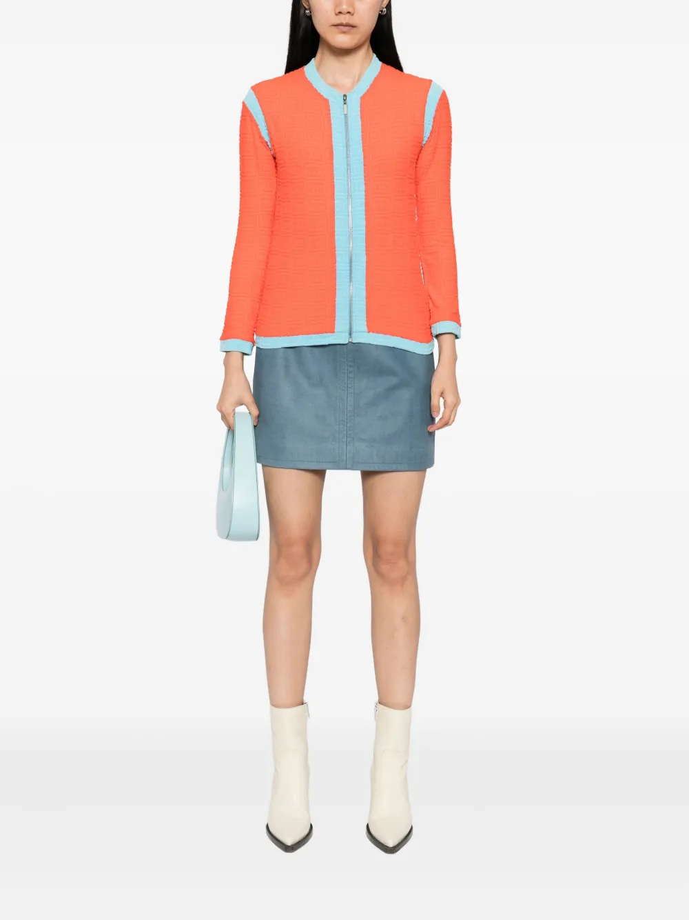 CHANEL Pre-Owned 2002 sports line zip up jacket | Image 2