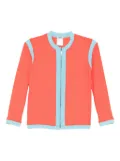 CHANEL Pre-Owned 2002 sports line zip up jacket - Orange