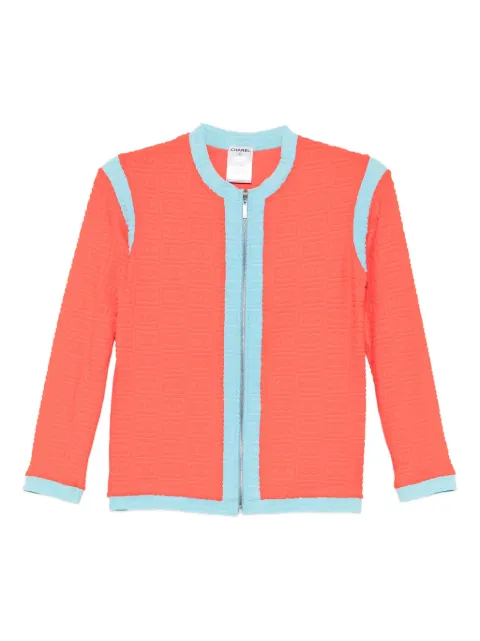 CHANEL Pre-Owned 2002 sports line zip up jacket