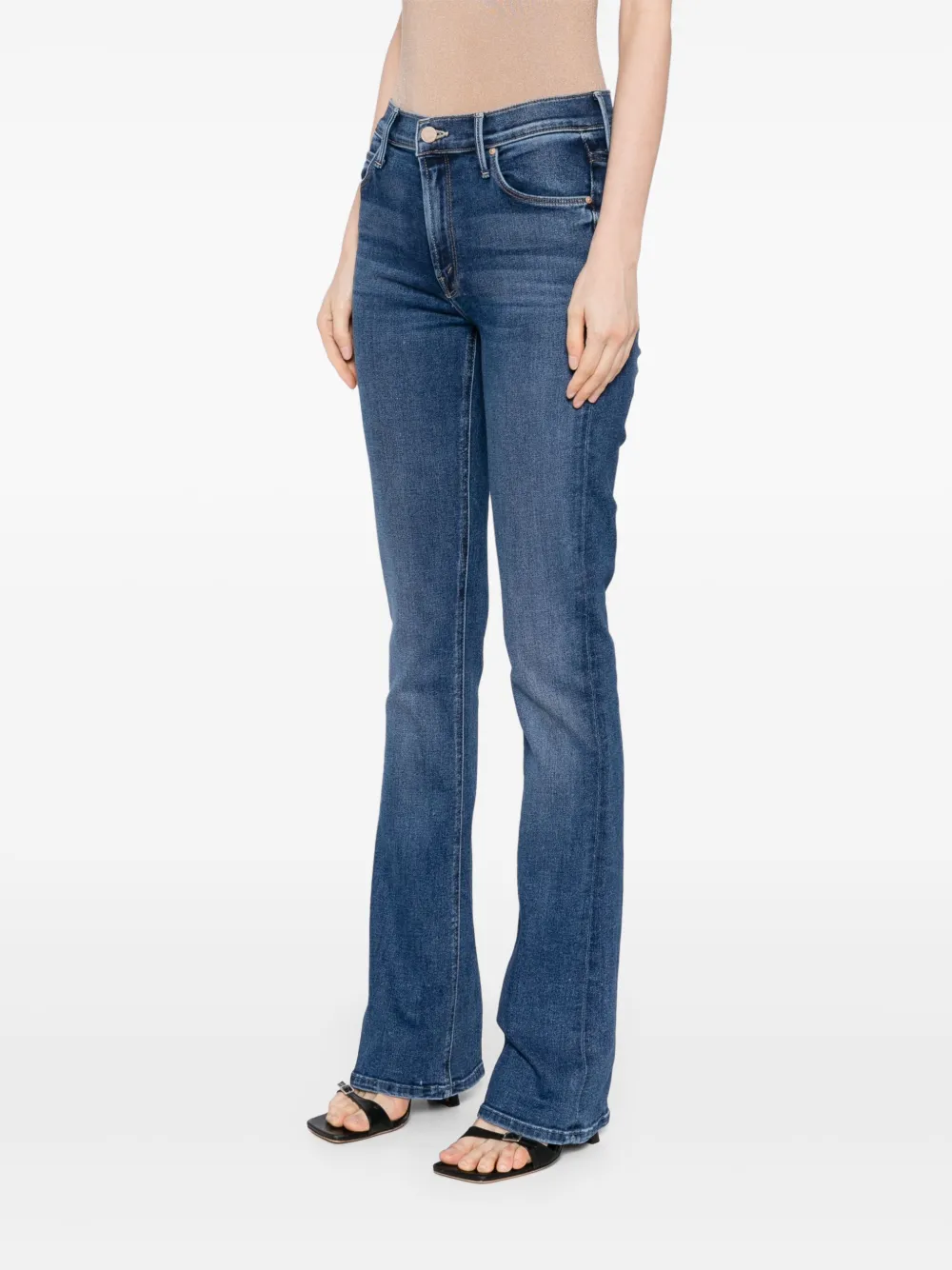MOTHER The Runaway jeans Blauw