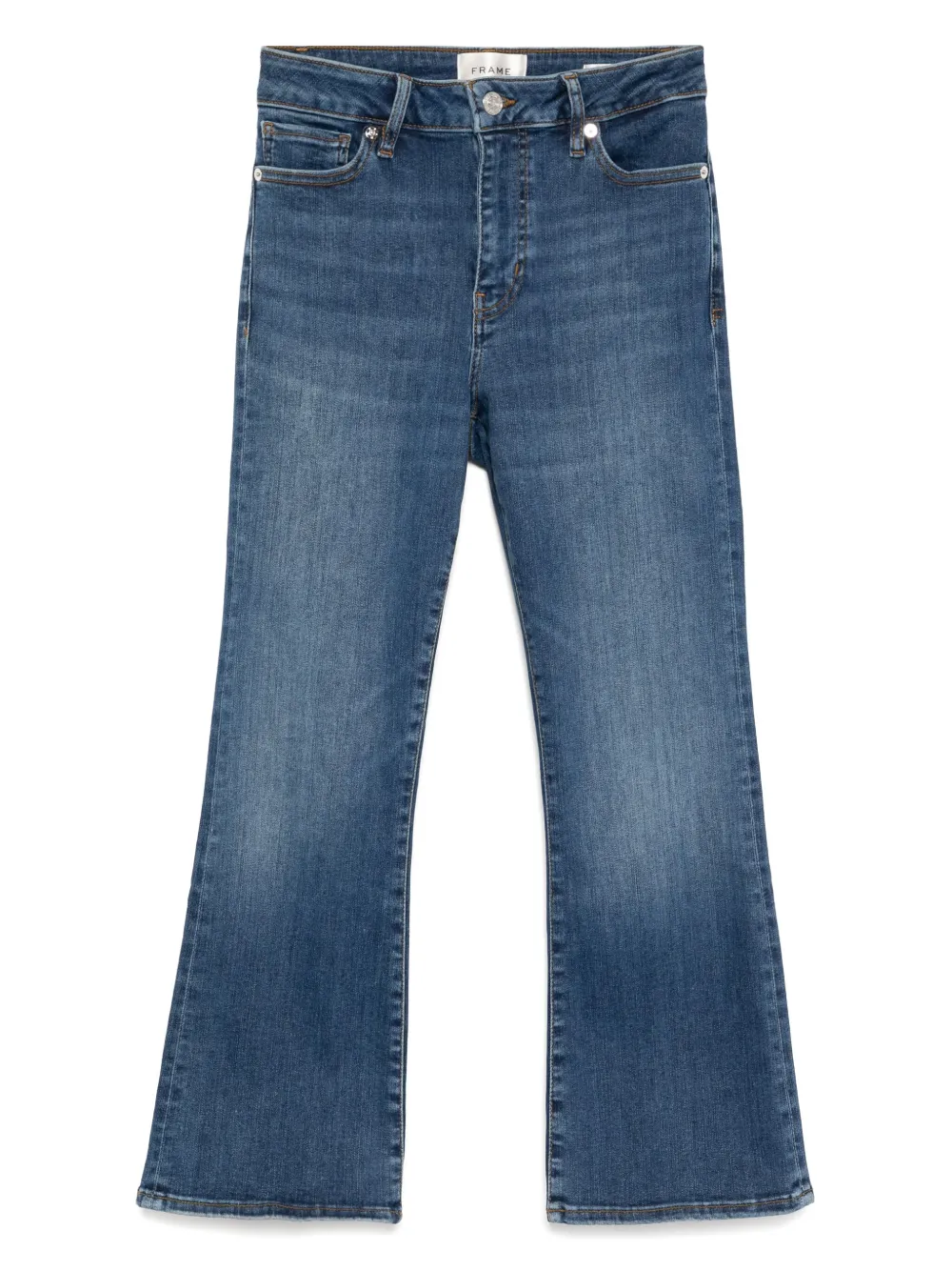 FRAME Le mini boot jeans Blauw