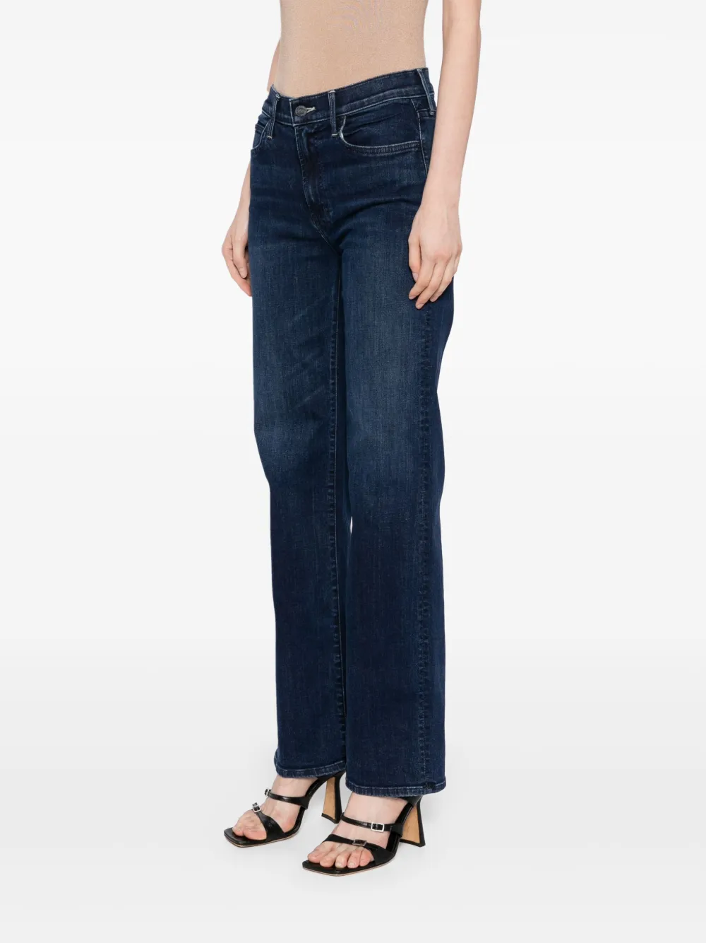 MOTHER Lil' kick it jeans Blauw