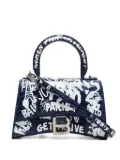 Balenciaga Pre-Owned 2020-2024 XS Hourglass two-way handbag - Black