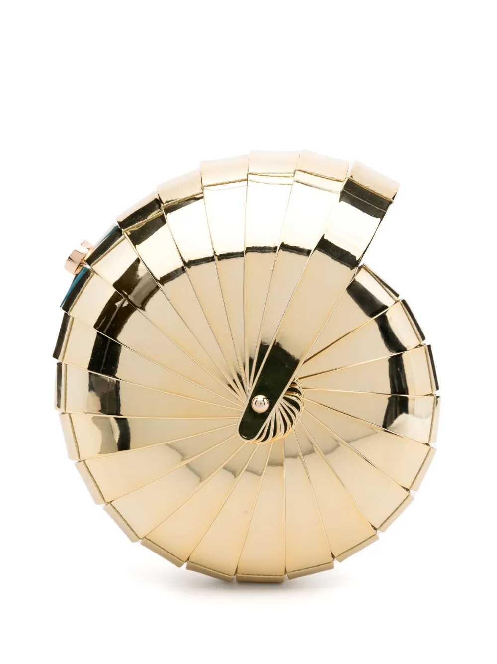 Cult Gaia shell-motif clutch bag | dorado | Image 1