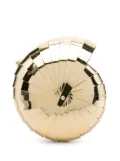 Cult Gaia shell-motif clutch bag - Gold