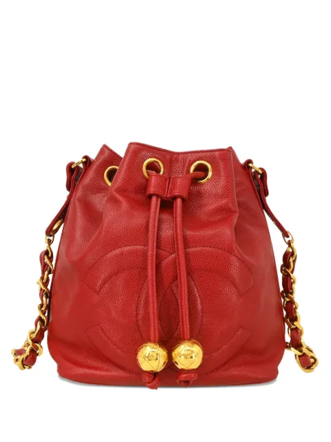 CHANEL Pre-Owned 1992 Beuteltasche mit Kordelzug