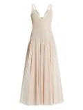Needle & Thread sequin-embellished tulle dress - Neutrals