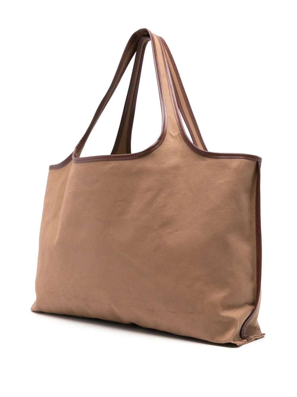 A.P.C. Leren shopper Bruin