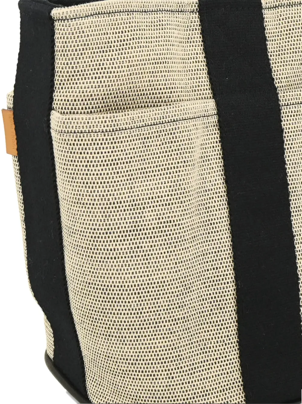 Pre-owned Hermes 1990-2000s Saxo Pm Canvas Bucket Bag