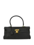 Hermès Pre-Owned 2009 Kelly leather handbag - Black