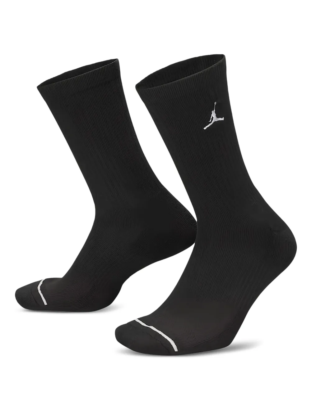 Nike x Jordan embroidered-logo socks (pack of six) | Black | Image 1