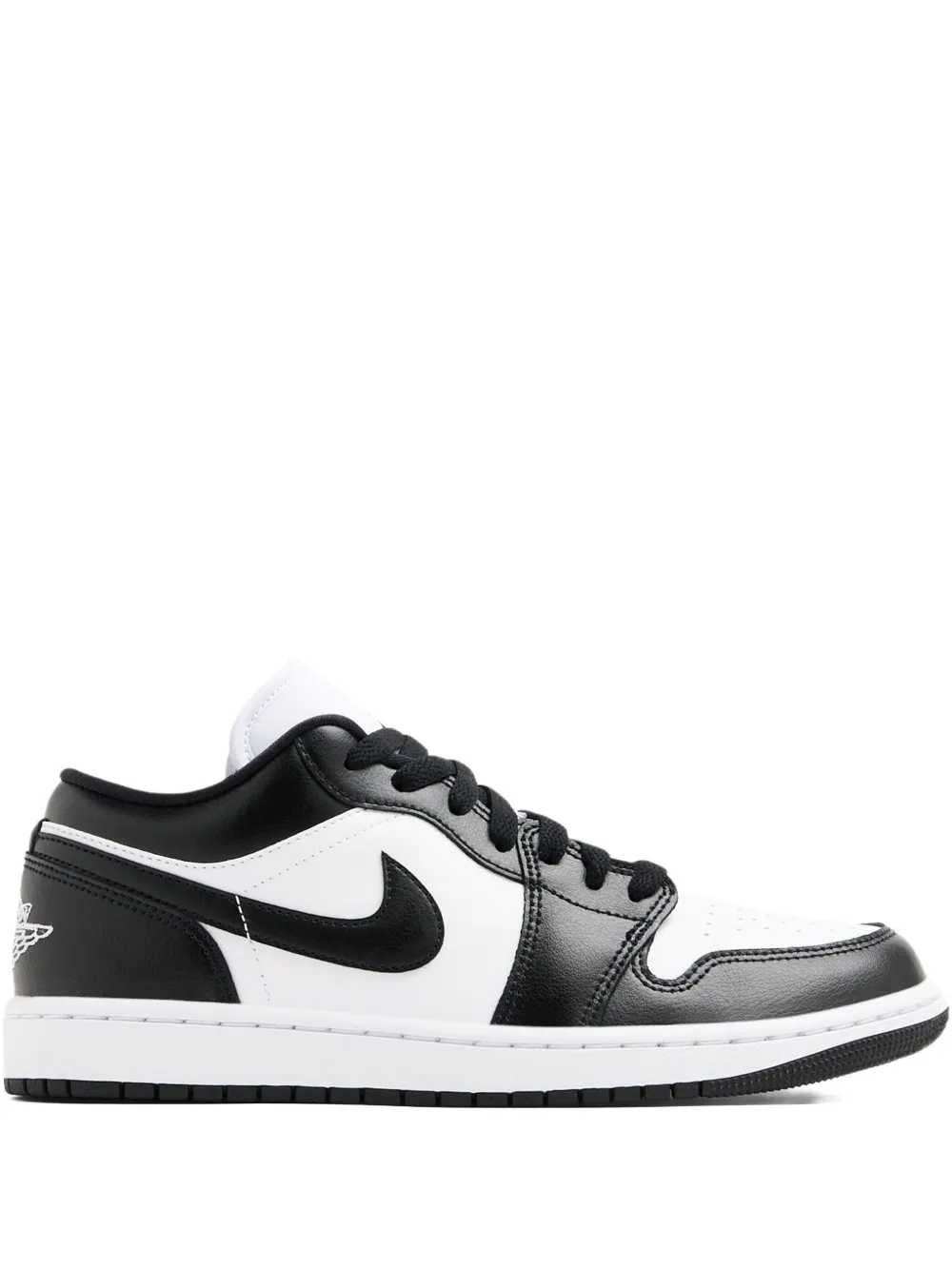 Nike Air Jordan 1 Low Sneakers In Black