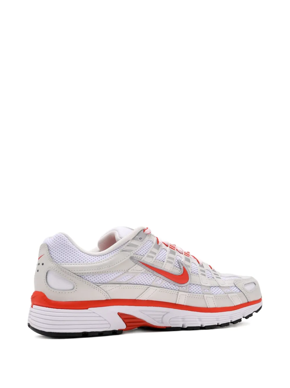 Nike P-6000 Mesh Sneakers In White