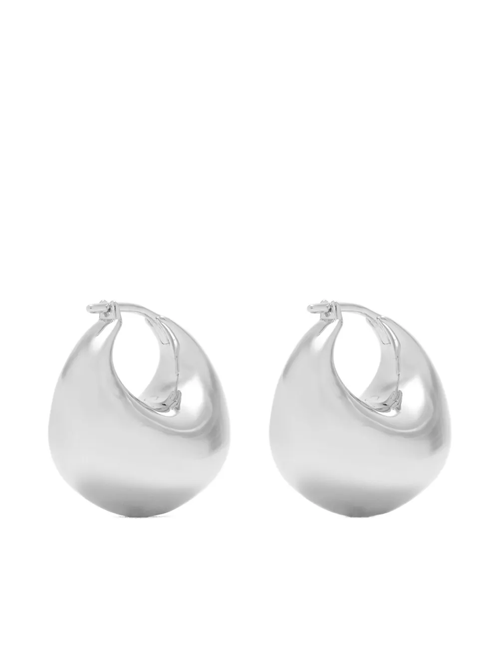 Missoma Sculpturale oorringen - Zilver