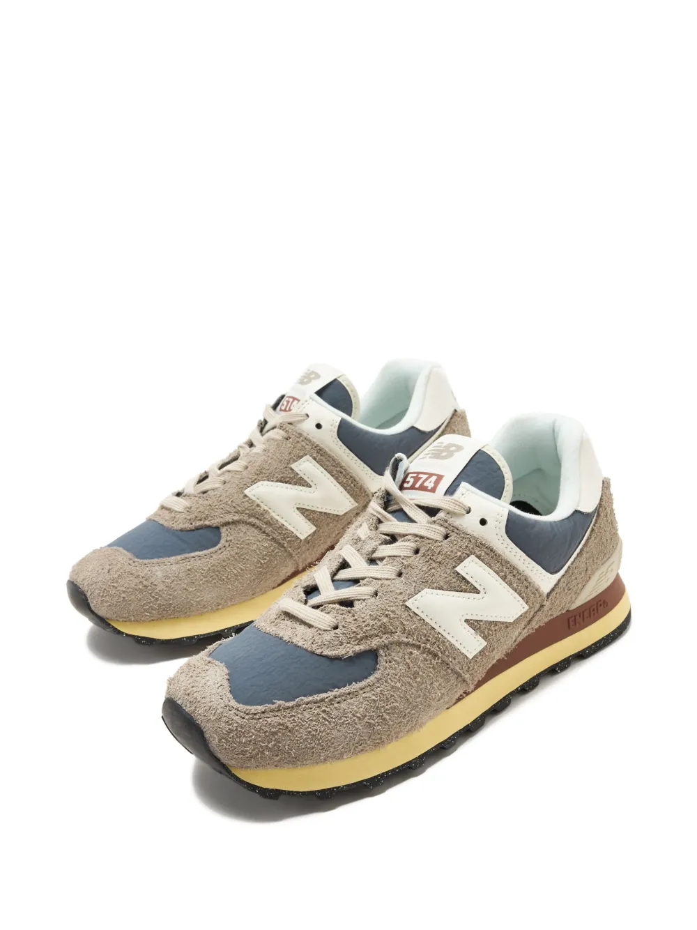 New Balance 574 suede sneakers Neutrals