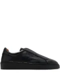 Magnanni slip-on leather sneakers - Black