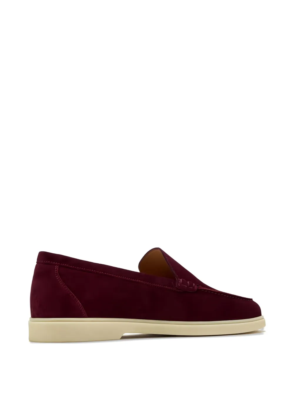 Magnanni suede leather loafers Red