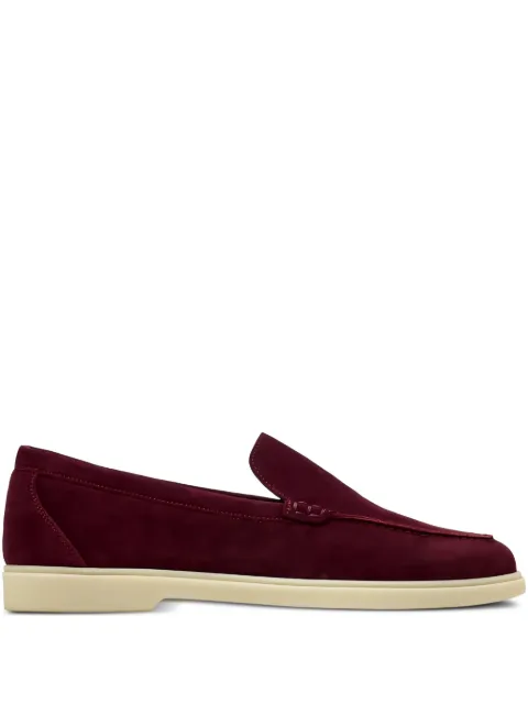 Magnanni suede leather loafers