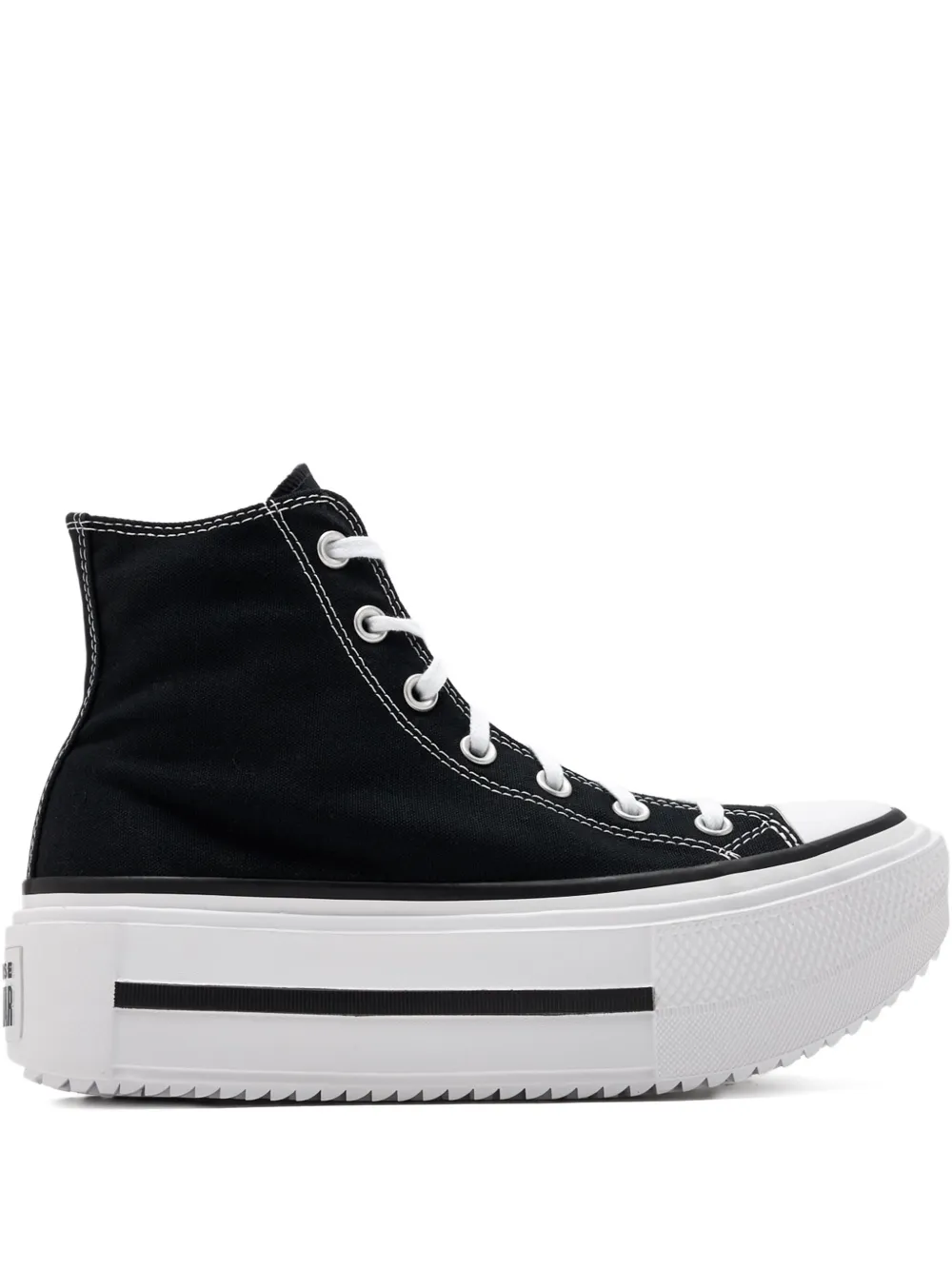Converse hi-top platform sneakers Black